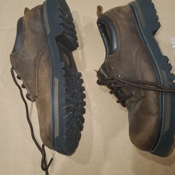 SKECHERS TOM CATS ALEXANDER 64335 MEMORY FOAM UTILITY FOOTWEAR W/O BOX BROWN 13